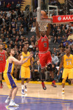 Chicago Bulls v Los Angeles Lakers: Luol Deng Photographic Print by Andrew Bernstein