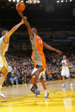 Phoenix Suns v Golden State Warriors: Jason Richardson and David Lee Lámina fotográfica por Rocky Widner
