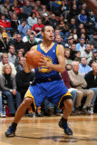 Golden State Warriors v Minnesota Timberwolves: Stephen Curry Photographic Print by David Sherman