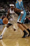 New Orleans Hornets v Dallas Mavericks: Jason Terry and Peja Stojakovic Fotografisk tryk af Glenn James