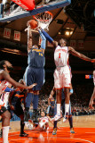 Denver Nuggets v New York Knicks: Amar'e Stoudemire and Carmelo Anthony Photographic Print by Nathaniel S. Butler