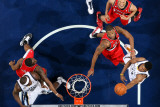 Portland Trail Blazers v Memphis Grizzlies: Rudy Gay and Marcus Camby Photographic Print by Joe Murphy