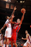 New Jersey Nets v New York Knicks: Kris Humphries and Wilson Chandler Photographic Print by Nathaniel S. Butler
