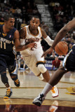Memphis Grizzlies v Cleveland Cavaliers: Mo Williams and Mike Conley Photographic Print by David Liam Kyle