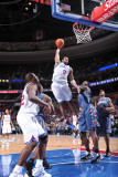 Charlotte Bobcats v Philadelphia 76ers: Andre Iguodala and Kwame Brown Photographic Print by David Dow