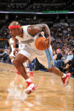 Milwaukee Bucks v Denver Nuggets: Al Harrington Photographic Print by Garrett Ellwood