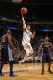 Denver Nuggets v Charlotte Bobcats: D.J. Augustin Photographic Print by Brock Williams-Smith