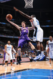 Phoenix Suns v Orlando Magic: Goran Dragic and Brandon Bass Photographic Print by Andrew Bernstein