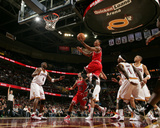 Chicago Bulls v Cleveland Cavaliers: Derrick Rose, Antawn Jamison and Daniel Gibson Photographic Print by David Liam Kyle