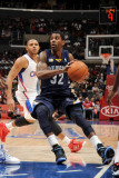 Memphis Grizzlies v Los Angeles Clippers: O.J. Mayo and Eric Gordon Photographic Print by Noah Graham