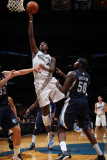 Memphis Grizzlies v Washington Wizards: Andray Blatche and Zach Randolph Photographic Print by Ned Dishman
