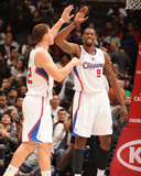 San Antonio Spurs v Los Angeles Clippers: Blake Griffin and DeAndre Jordan Photographic Print by Andrew Bernstein