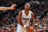 New Jersey Nets v Denver Nuggets: Chauncey Billups Photographic Print by Garrett Ellwood