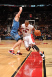 Washington Wizards v Toronto Raptors: Kirk Hinrich and Leandro Barbosa Photographic Print by Ron Turenne