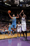 New Orleans Hornets v Sacramento Kings: Marco Belinelli and Samuel Dalembert Photographie par Rocky Widner