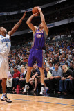 Phoenix Suns v Orlando Magic: Hedo Turkoglu and Rashard Lewis Photographic Print by Andrew Bernstein