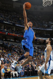Dallas Mavericks v New Orleans Hornets: Shawn Marion and Peja Stojakovic Fotografisk tryk af Layne Murdoch