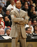 Cleveland Cavaliers v Miami Heat: Byron Scott Photographic Print by Issac Baldizon