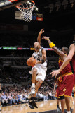 Cleveland Cavaliers v San Antonio Spurs: Tony Parker Photographic Print by D. Clarke Evans