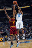 Cleveland Cavaliers v New Orleans Hornets: Willie Green and Ramon Sessions Photographic Print by Layne Murdoch