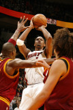 Cleveland Cavaliers v Miami Heat: Chris Bosh Photographic Print by Issac Baldizon