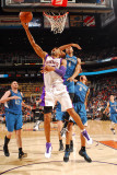 Minnesota Timberwolves v Phoenix Suns: Grant Hill and Wesley Johnson Photographic Print by Barry Gossage