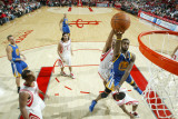 Golden State Warriors v Houston Rockets: Dorell Wright Photographic Print by Bill Baptist