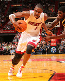 Indiana Pacers v Miami Heat: Chris Bosh Photographic Print by Victor Baldizon