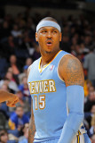 Denver Nuggets v Golden State Warriors: Carmelo Anthony Photographic Print by Rocky Widner