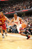 Miami Heat v Cleveland Cavaliers: Ramon Sessions and Mario Chalmers Photographic Print by Nathaniel S. Butler