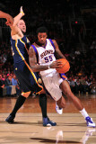 Indiana Pacers v Phoenix Suns: Earl Clark and Josh McRoberts Photographic Print by P.A. Molumby