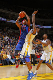 Detroit Pistons v Golden State Warriors: Charlie Villanueva Photographic Print by Rocky Widner