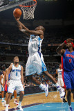 Detroit Pistons v New Orleans Hornets: Emeka Okafor Photographic Print by Layne Murdoch