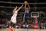 Memphis Grizzlies v Los Angeles Clippers: O.J. Mayo and Eric Gordon Photographic Print by Noah Graham