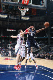 Memphis Grizzlies v Atlanta Hawks: Mike Conley and Zaza Pachulia Photographic Print by Scott Cunningham