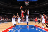 New Jersey Nets v Philadelphia 76ers: Ben Uzoh Photographic Print by Jesse D. Garrabrant