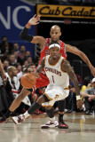 Chicago Bulls v Cleveland Cavaliers: Daniel Gibson and Taj Gibson Photographic Print by David Liam Kyle