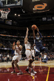 Memphis Grizzlies v Cleveland Cavaliers: O.J. Mayo, Ryan Hollins and Ramon Sessions Photographic Print by David Liam Kyle