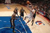 Utah Jazz v Los Angeles Clippers: Blake Griffin and Andrei Kirilenko Photographic Print by Noah Graham