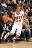Los Angeles Lakers v New Jersey Nets: Devin Harris Photographic Print by Andrew Bernstein