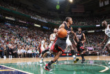 Miami Heat v Utah Jazz: Mario Chalmers Photographic Print by Melissa Majchrzak