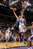 Indiana Pacers v Sacramento Kings: Josh McRoberts and Carl Landry Photographic Print by Rocky Widner