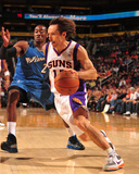 Washington Wizards v Phoenix Suns: Steve Nash and John Wall Photographic Print by Barry Gossage