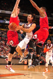 Chicago Bulls v Phoenix Suns: Steve Nash Photographic Print by Barry Gossage