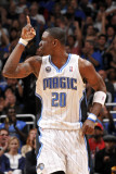 Miami Heat v Orlando Magic: Mickael Pietrus Fotografisk tryk af Fernando Medina Miami Heat v Orlando Magic: Mickael Pietrus Fotografisk tryk af Fernando Medina
