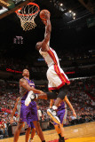 Phoenix Suns v Miami Heat: Dwyane Wade Photographic Print by Victor Baldizon