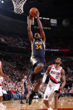 Utah Jazz v Portland Trail Blazers: C.J. Miles Photographic Print by Sam Forencich