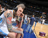 Milwaukee Bucks v Denver Nuggets: Chris Andersen Photographic Print by Garrett Ellwood