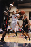 Utah Flash v Bakersfield Jam: Stephen Dennis and Andre Ingram Photographic Print by Juan Ocampo