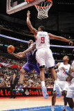 Sacramento Kings v Los Angeles Clippers: Tyreke Evans and DeAndre Jordan Photographic Print by Noah Graham